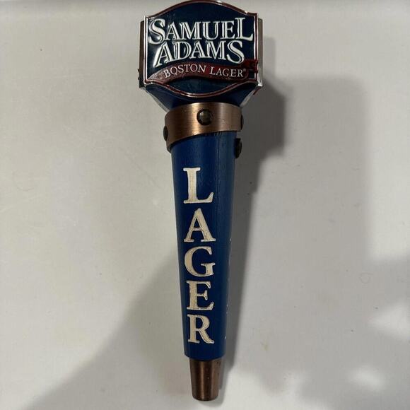 Samuel Adams Boston Lager Ribbon Beer Tap Handle - Picture 2 of 5